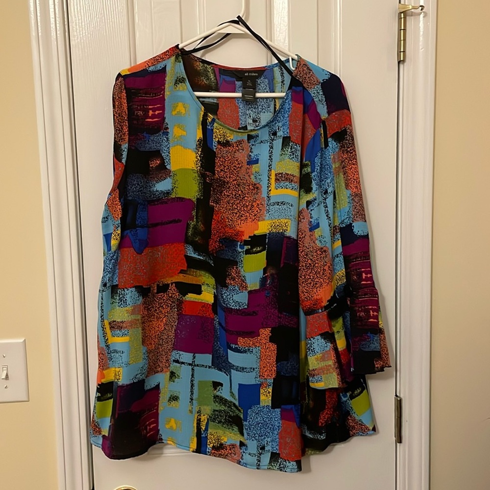 XL split back top